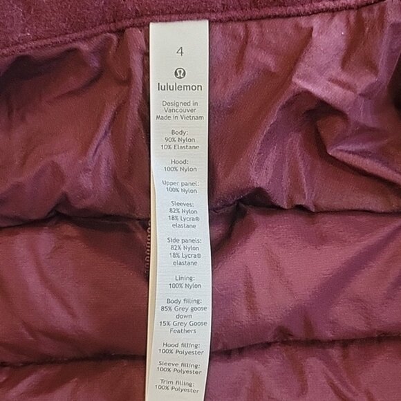 Lululemon Down For It All Jacket - Picture 7 of 16